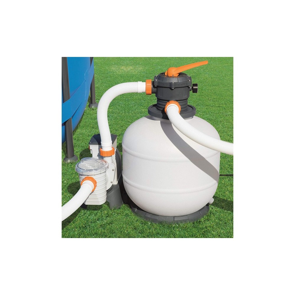 58499 Pompe de filtration à sable BESTWAY pour...