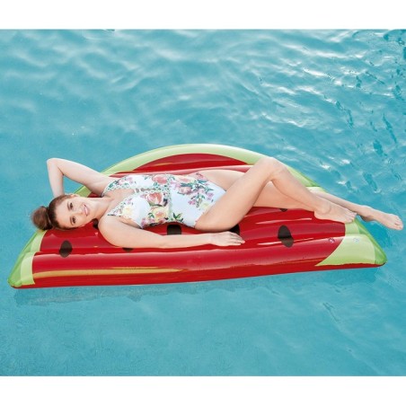 43159  Matelas gonflable géant en forme de Pastèque BESTWAY  WATERMELON 174 x 89 cm