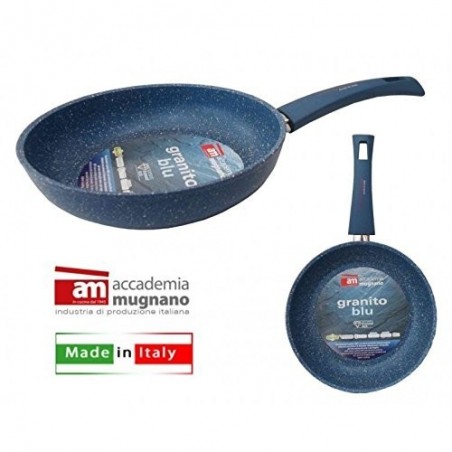 Poêle / Sauteuse diam 24 cm effet pierre, anti adhérente - ACCADEMIA MUGNANO