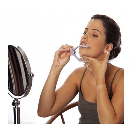 17849 Épilateur pour le visage avec épilation rapide au fil arabe sans douleur