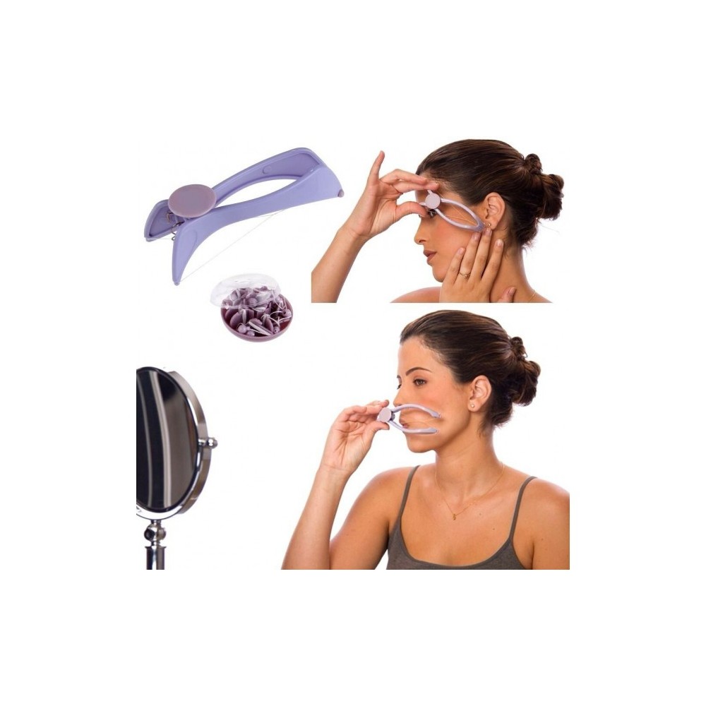 17849 Épilateur pour le visage avec épilation...