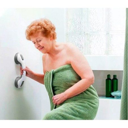 332450 Poignée de sécurité pour salle de bain RILUX avec ventouse antidérapante