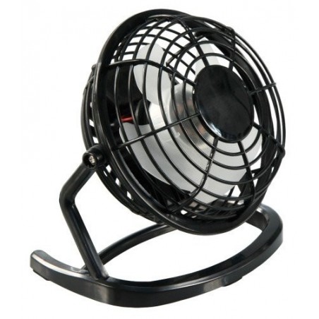 Mini ventilateur de table USB, diamètre de 13 cm - avec une rotation de 360°