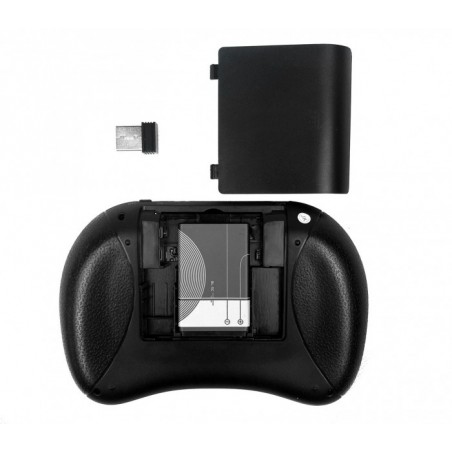 Clavier sans fil Mini Qwerty avec écran tactile pour Smart TV, Android IOS 2.4