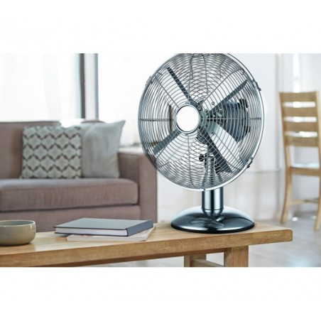 Ventilateur de table VT40CR Metal SDS avec 3 pales 40 cm 3 vitesses