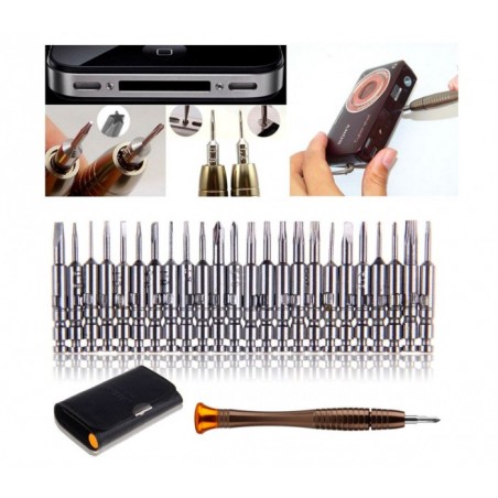 180326 Outils de réparation Tournevis multifonctions de précision 25 en 1