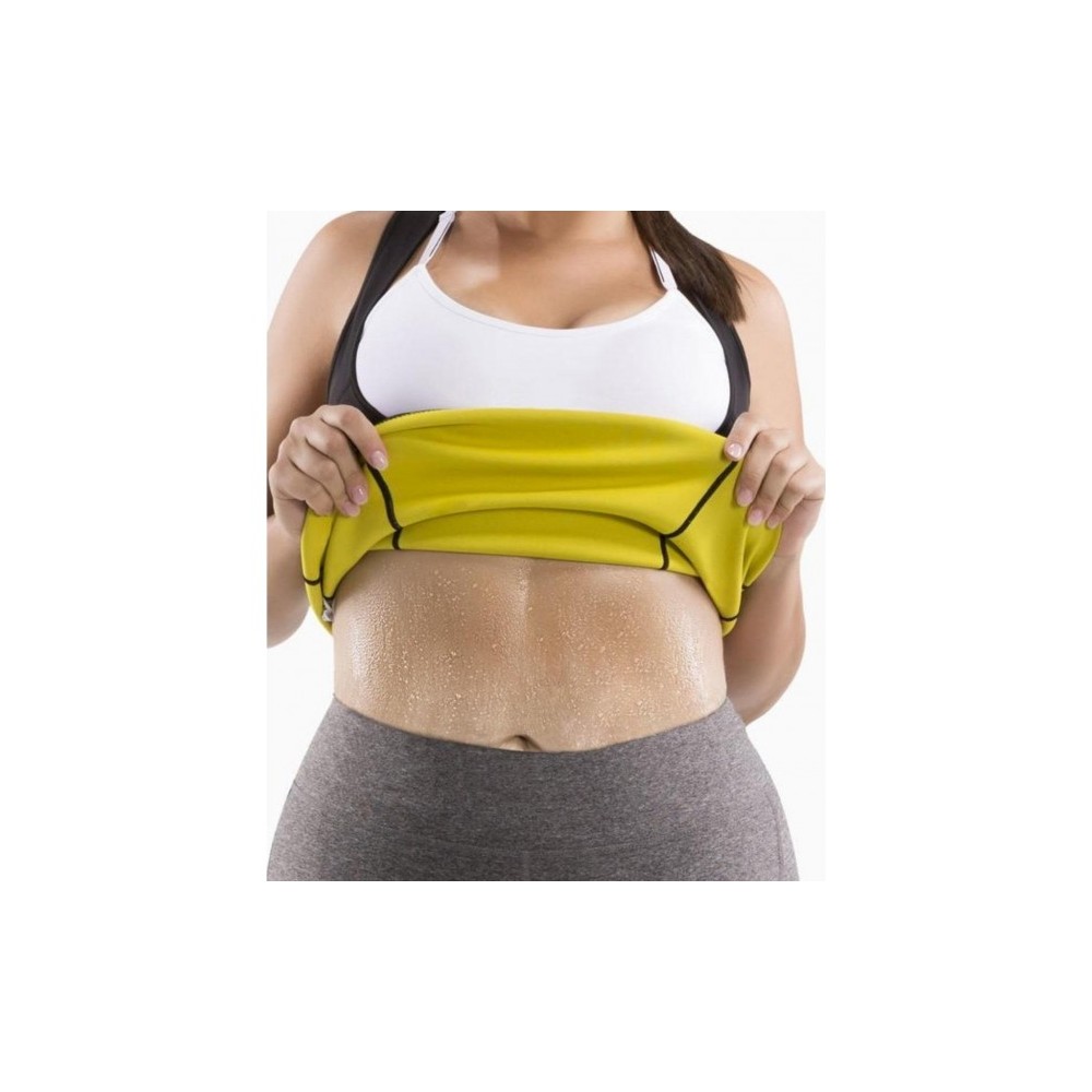 T-shirt fitness effet sauna à manches longues...