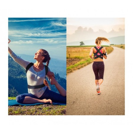 180524 Sangle posturale pour les épaules et le dos unisexe Posturx ajustable