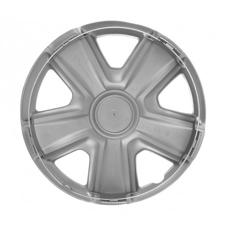 Jeu de 4 enjoliveurs 13" plastique XONE ABS CC574 modèle ESPIRIT universel