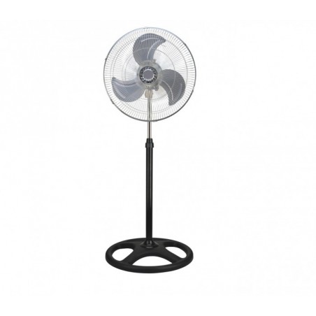 SDS VP40CR Ventilateur à colonne en métal à 4 pales 40 cm réglable à 130 cm