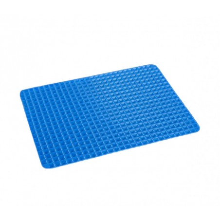 878867 Tapis de cuisson texture pyramide en silicone pour cuisson saine au four
