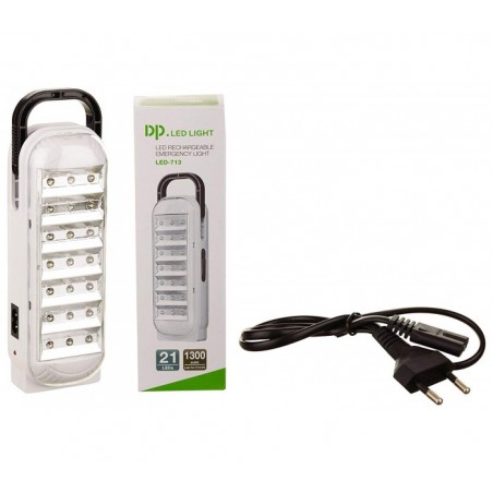 713 Lampe à crochet de secours à LED 1.7 W rechargeable  et 2 modes d'éclairage