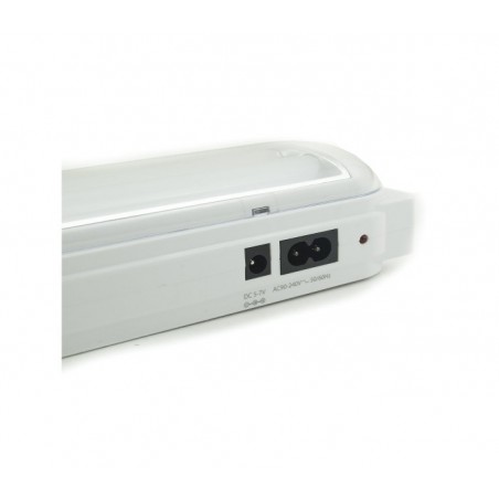 Lampe à LED rechargeable 717b 12W avec télécommande et 2 modes d'éclairage