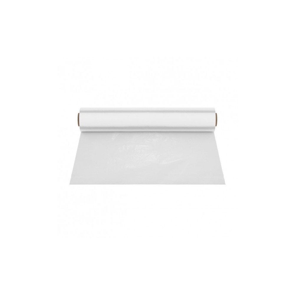 302965 Rouleau de nappe cirée 140cm x 50mt en pvc transparent et imperméable