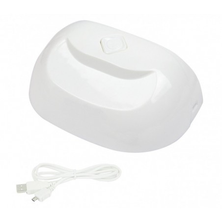 870687 Lampe UV pour ongles en gel pour la reconstruction portative d’ongles à 6 LED