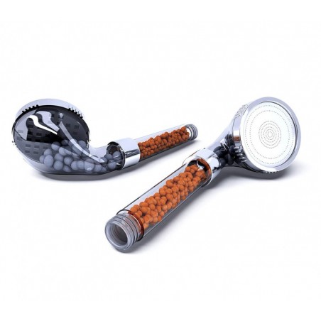 pommeau de douche MO HOME avec pierres minérales universelles