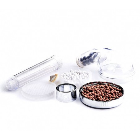 pommeau de douche MO HOME avec pierres minérales universelles