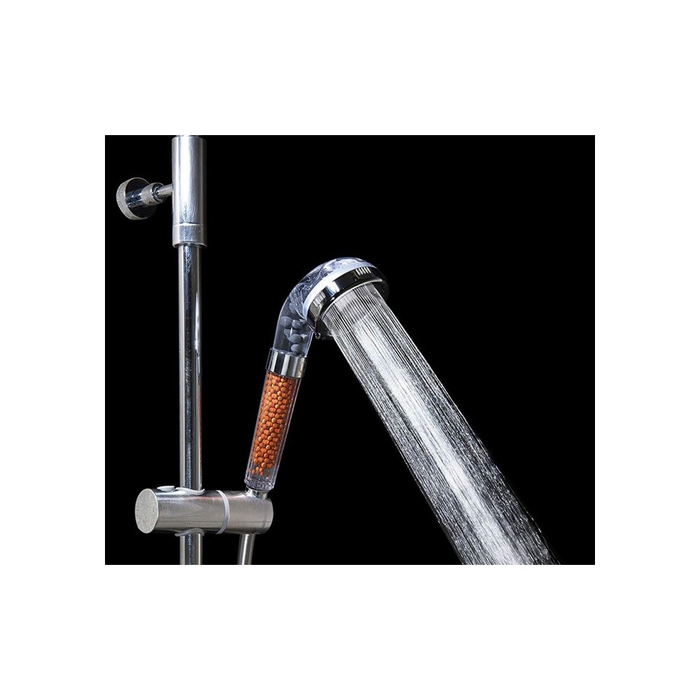 pommeau de douche MO HOME avec pierres...