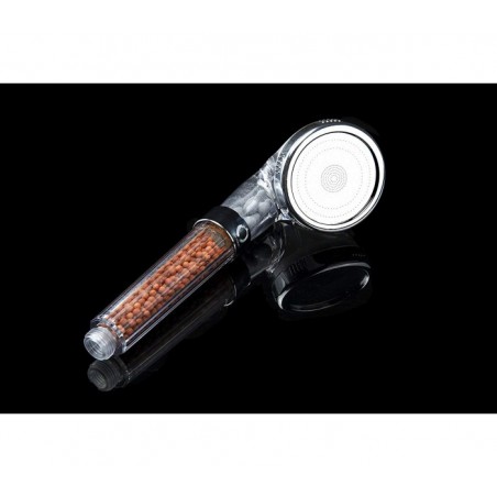 pommeau de douche MO HOME avec pierres minérales universelles