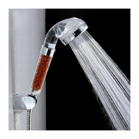 pommeau de douche MO HOME avec pierres minérales universelles