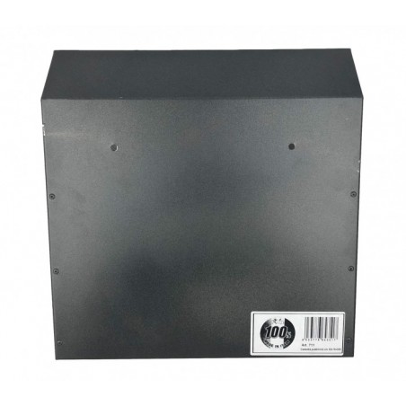 Art. 711 Boîte publicitaire Iron Grey avec protection anti-pluie 32x13x32 cm