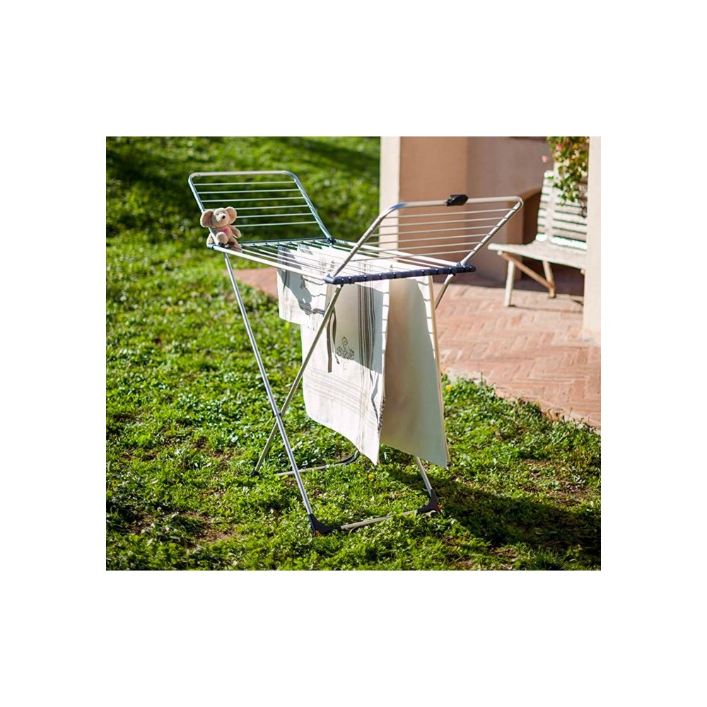 646601 Séchoir à linge vertical en acier...