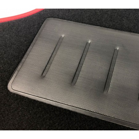 TA051 Ensemble de 4 tapis XONE SPEED avec fond antidérapant en 4 couleurs