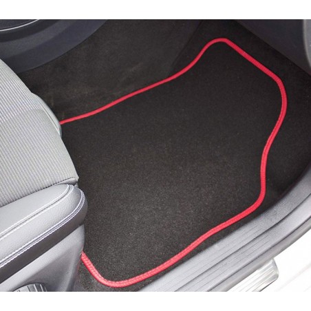 TA051 Ensemble de 4 tapis XONE SPEED avec fond antidérapant en 4 couleurs