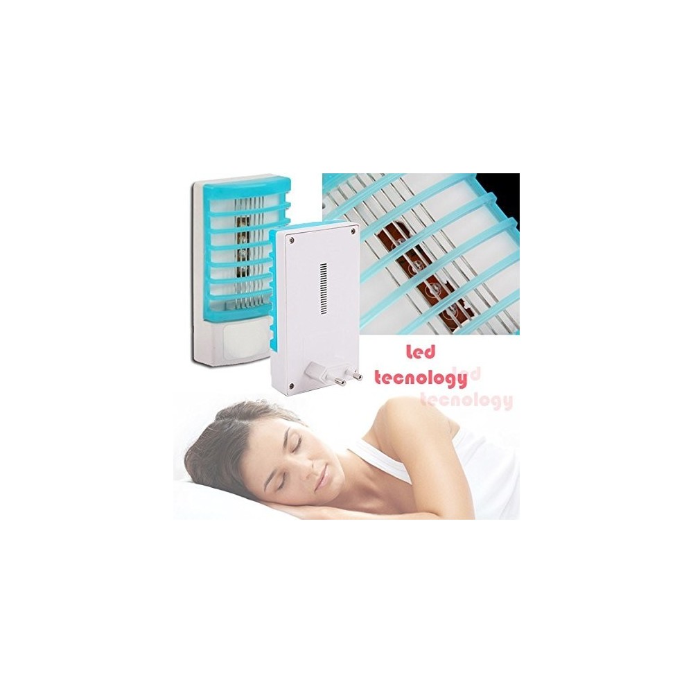 Repelente insecticida LED contra insectos mosquitos y moscas a corriente 12V
