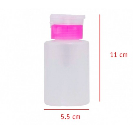 870021 Distributeur professionnel avec pompe pour diluant pour ongles 250 ml