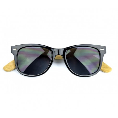 Pack de 5 lunettes de soleil  MWS AHEAD unisexes en bambou verres opaque