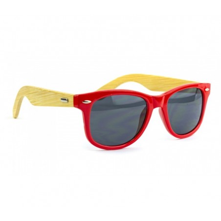 Pack de 5 lunettes de soleil  MWS AHEAD unisexes en bambou verres opaque