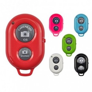 Mando a distancia control remoto con Bluetooth para el palo de selfie en forma de llavero  2