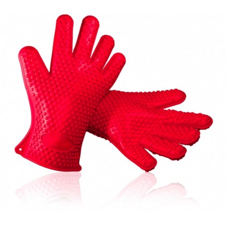 117480 Gant en silicone souple pour four Hot Hands avec antidérapant
