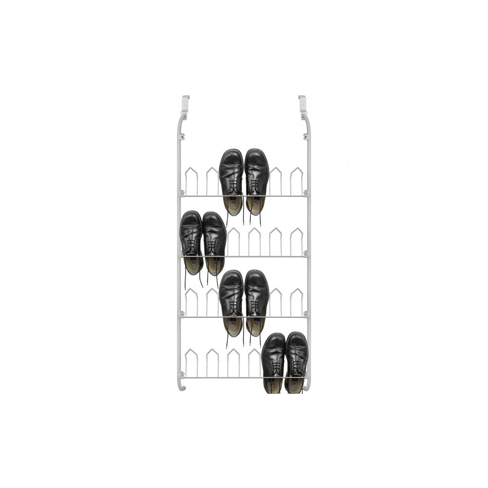 863849 Porte-chaussures  suspendu blanc pour...
