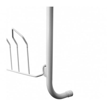 863849 Porte-chaussures  suspendu blanc pour chaussures 12 paires 17x60x145 cm