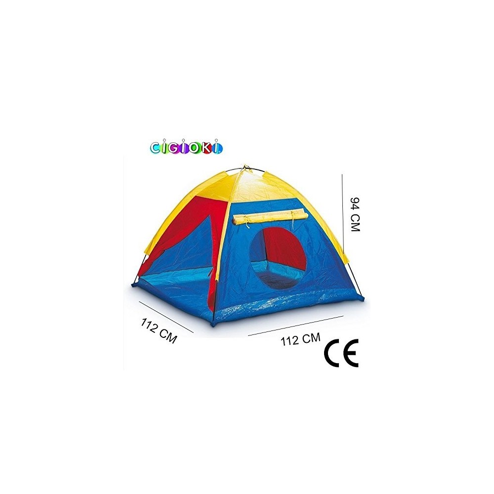 Tienda de campaña infantil en forma de iglú con ventana / 112x112x94 cm Linea Cigiochi