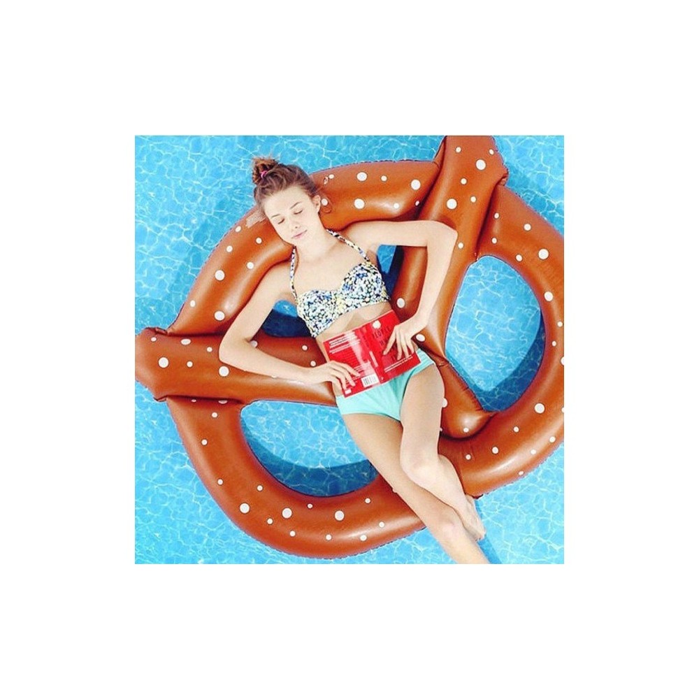 Bouée gonflable géante en forme de Bretzel de...