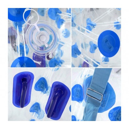 Ballon gonflable géant ballon de foot FUBUCA 150cm en PVC ultra résistant