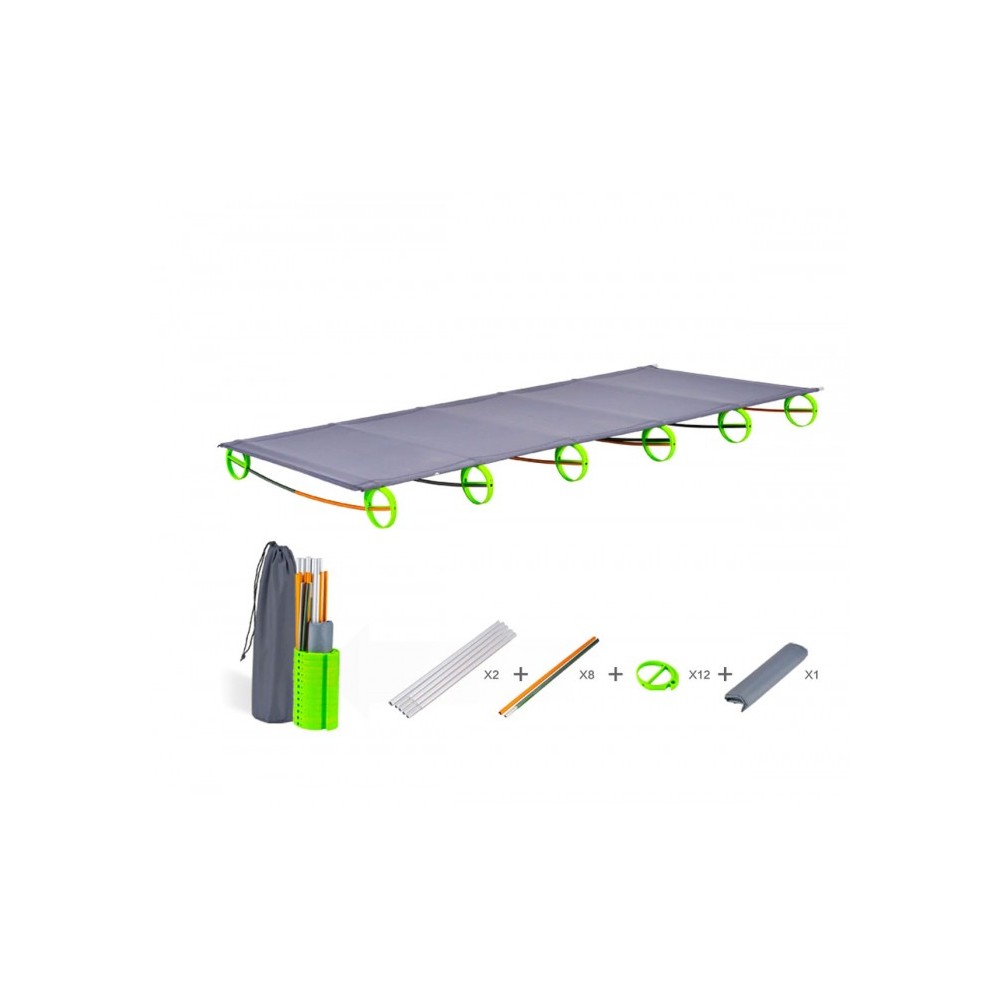 Lit de camping FUBUCA avec système de...