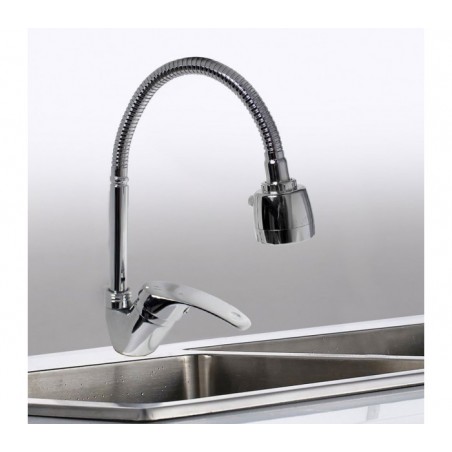 870037 Robinet flexible  MEDUSA FUYILIN à jet double effet