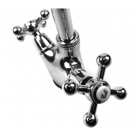 870068 Robinet MART avec bras flexible bidirectionnel douchette FUIYLIN CHROME