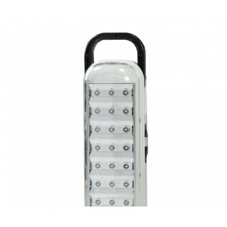 Lampe 63 LED 715 crochet et câble rechargeable DP et 2 alimentations 5W 3200mha