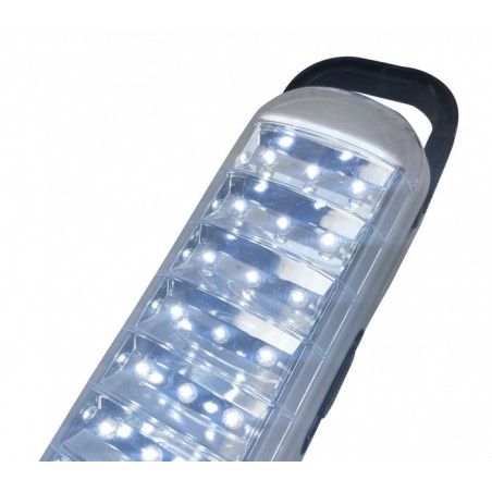 Lampe 63 LED 715 crochet et câble rechargeable DP et 2 alimentations 5W 3200mha