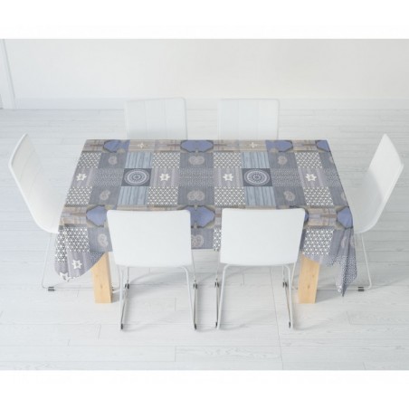 385 7142 Nappe en pvc anti-rayures DC home Andalousie 140cmx20m