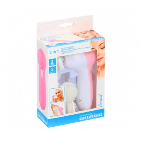 075433 Brosse nettoyante massante pour visage tout type de peau 13x7x4.6cm