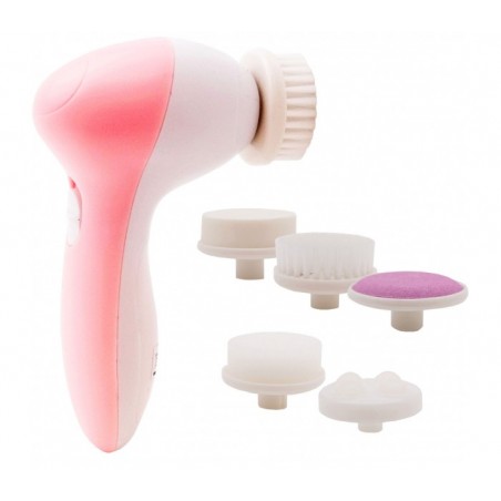 075433 Brosse nettoyante massante pour visage tout type de peau 13x7x4.6cm
