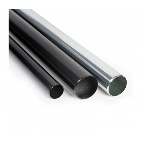 021027 Penderie extensible en métal avec roues 83x41x87cm max h162 cm