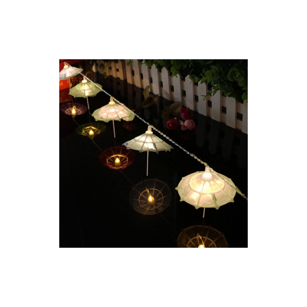 037189 Light chain Guirlande de 10 parapluies...