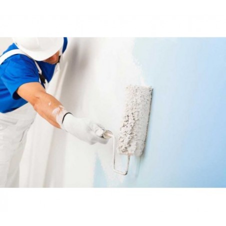 225821 Rouleau à peinture avec poignée anti-égouttement Kinzo Multi Surfaces 25x8cm